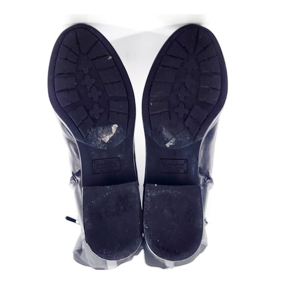 SAM EDELMAN Pam Leather Over the Knee Boots Black - Picture 9 of 10